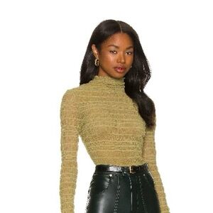 Olive Green Women's Top